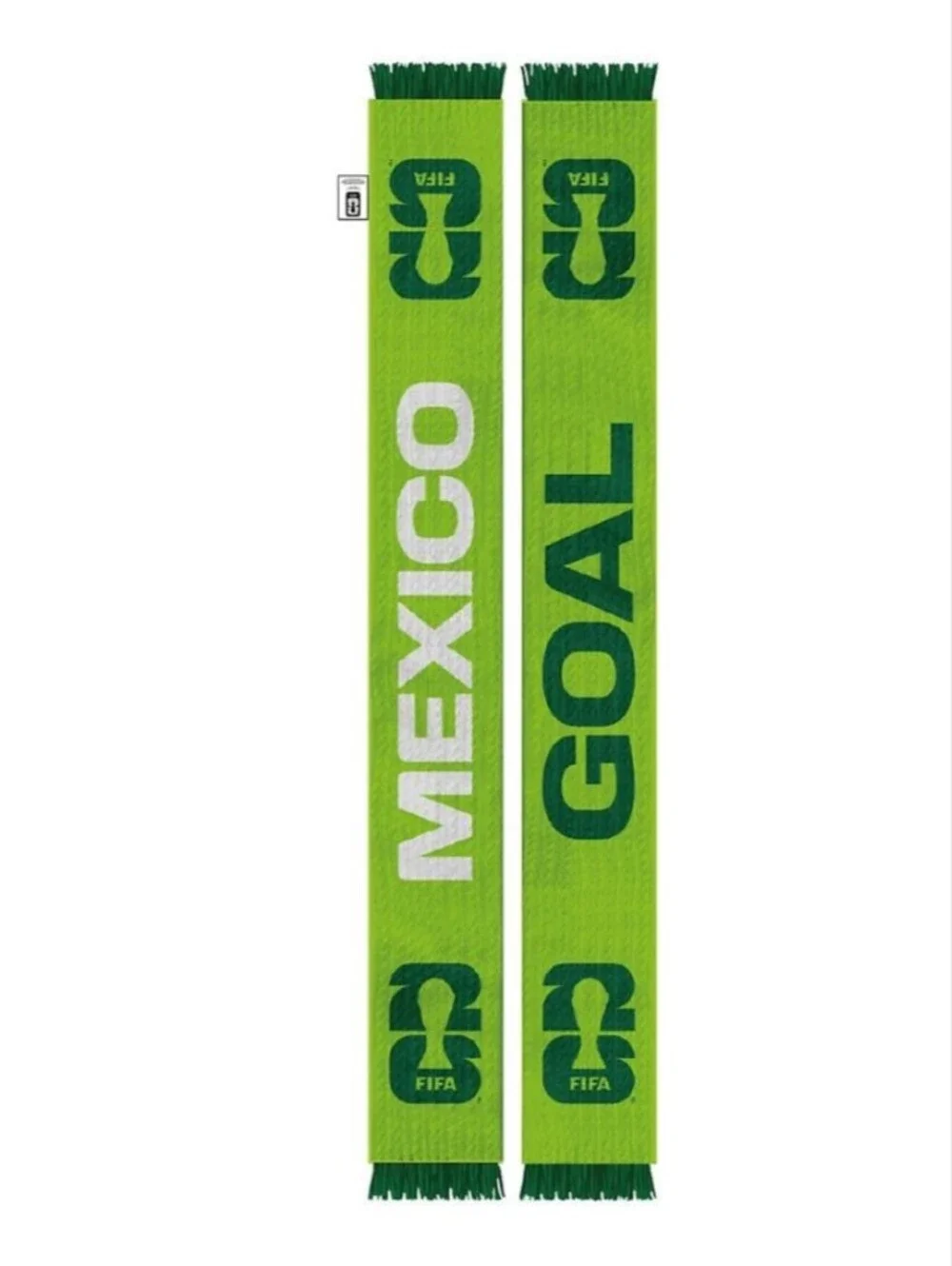 FIFA World Cup '26 Mexico Scarf Soccer Fan Scarf NWT 🆕 Green